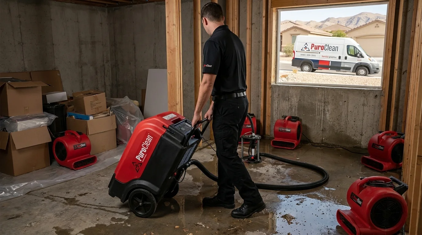 Basement Flood Cleanup