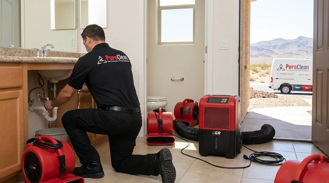 Emergency Burst Pipe Cleanup and Repair in Las Vegas