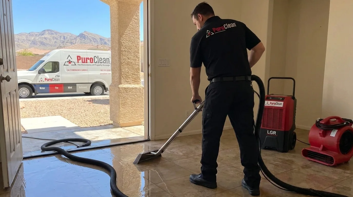 Emergency Flood Damage Restoration in Las Vegas