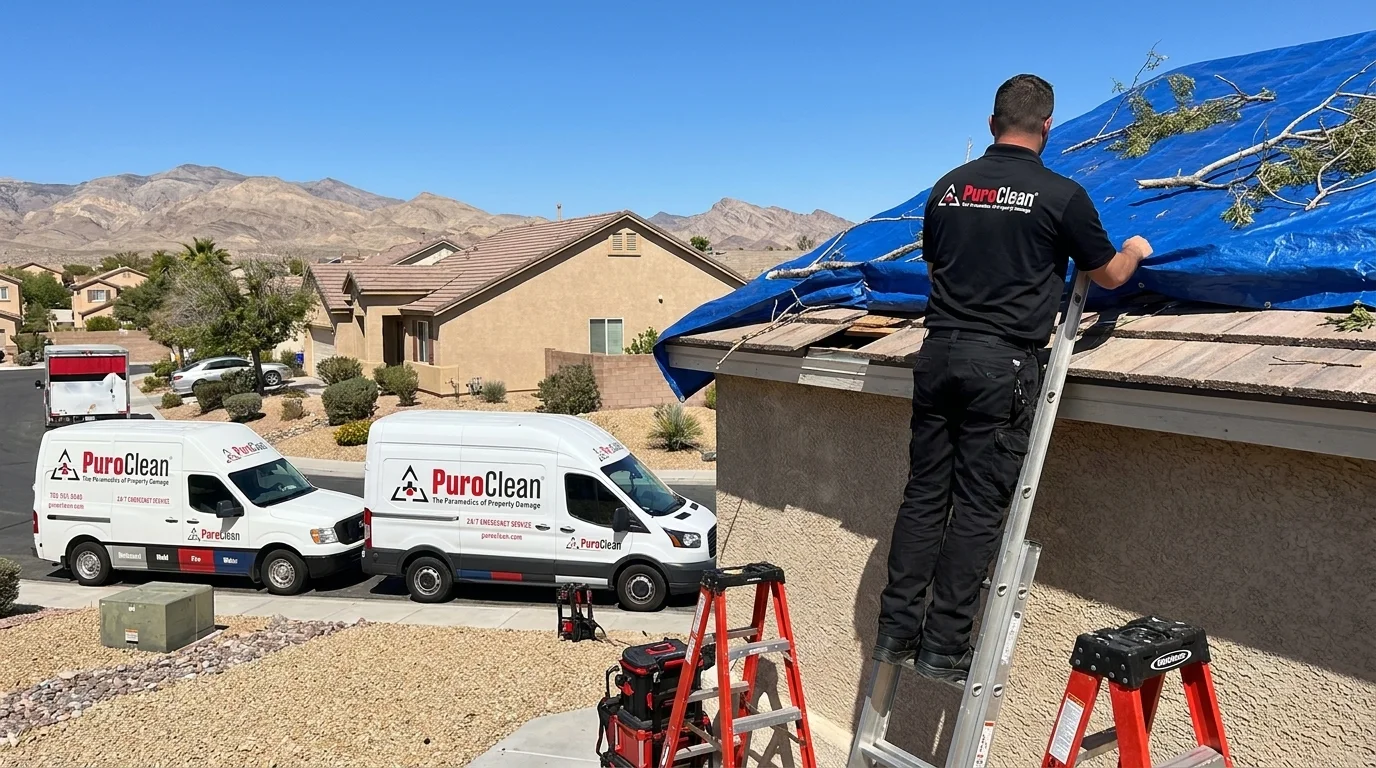 Emergency Storm Damage Restoration in Las Vegas